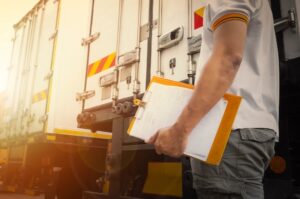 Experienced truck accident lawyer explaining who’s liable in a complex truck accident case with multiple responsible parties.