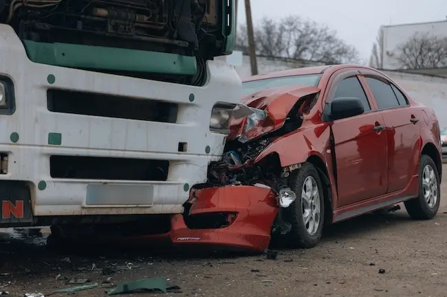 Milton Truck Accident With Car